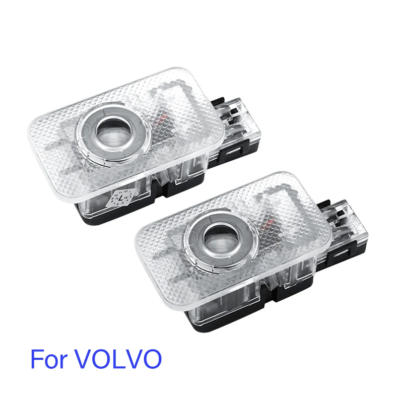 2 шт. приветсветильник для двери автомобиля Volvo S60 S60L S80 S80L V60 V40 XC90 XC60 2012 2013 2014 2015 2016