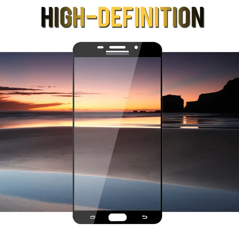 Защитное стекло для экрана и объектива камеры Samsung Galaxy A7 2018 A750 2 в 1 | Мобильные