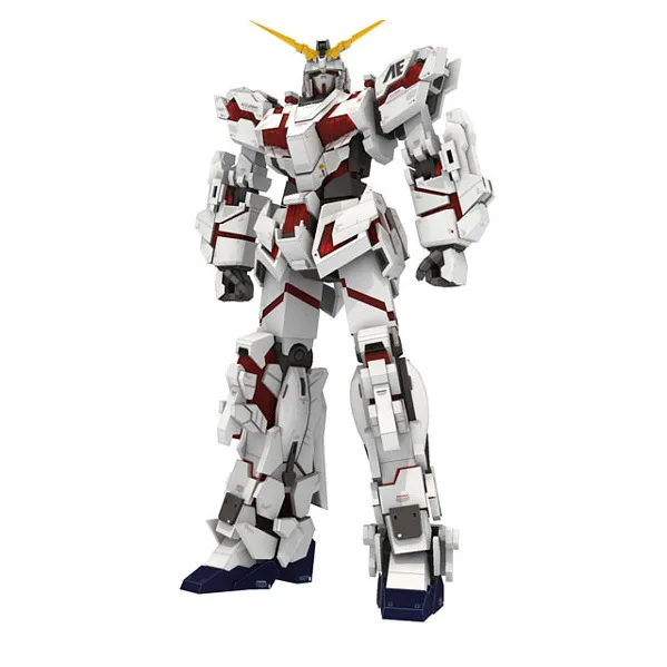 RX 0 Gundam Единорог полная версия 3D бумажные поделки ручной работы DIY Студенческая