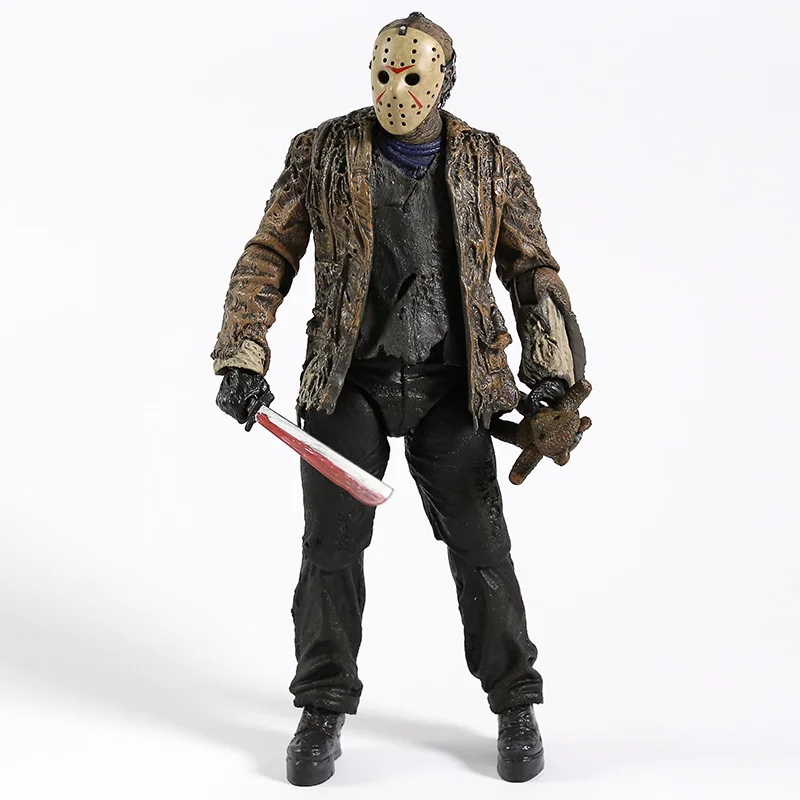 NECA Freddy Vs. Jason Джейсон Вурхиз ПВХ фигурка Коллекционная модель игрушки