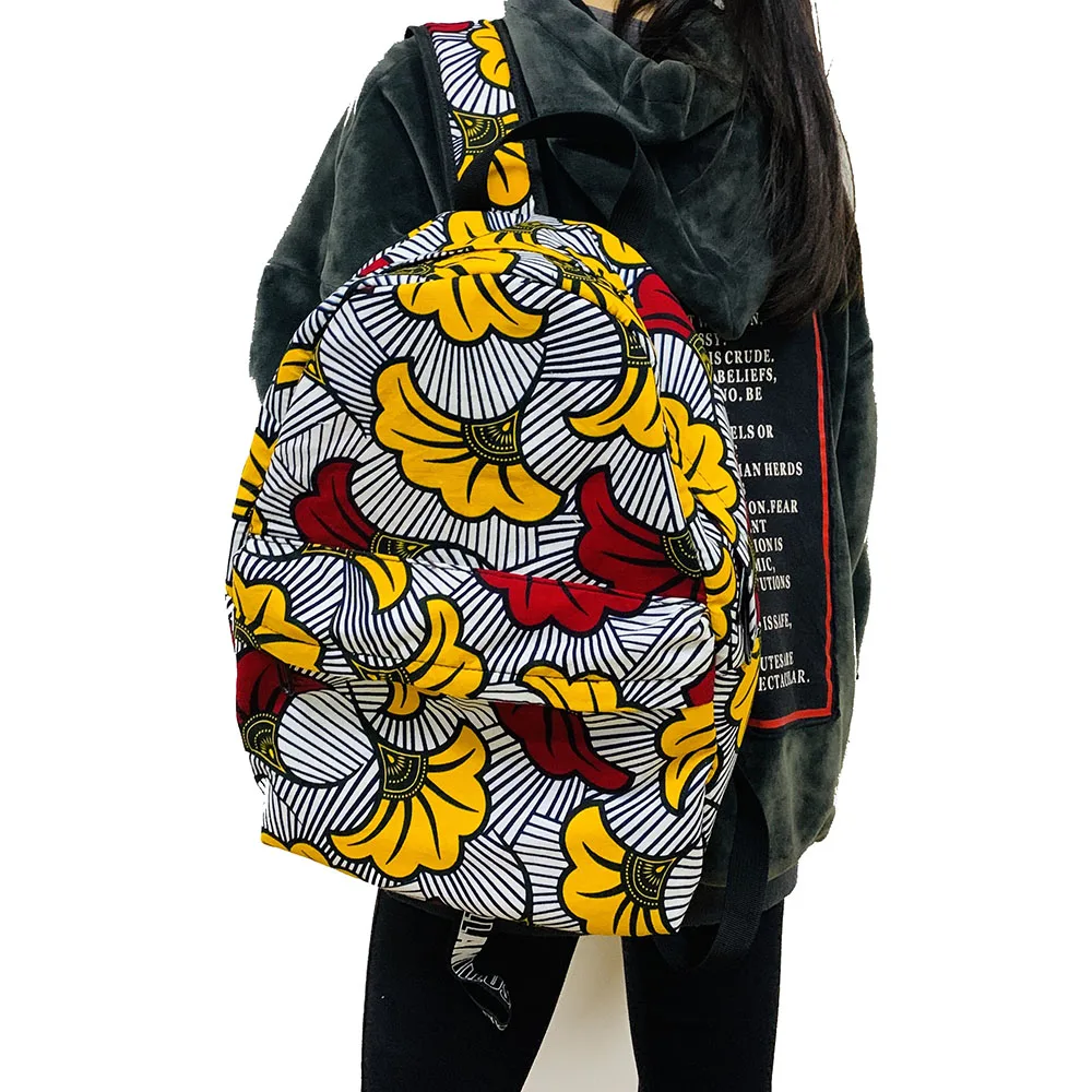 Мода анкара сумка воск высокого качества в африканском стиле Рюкзак африканская