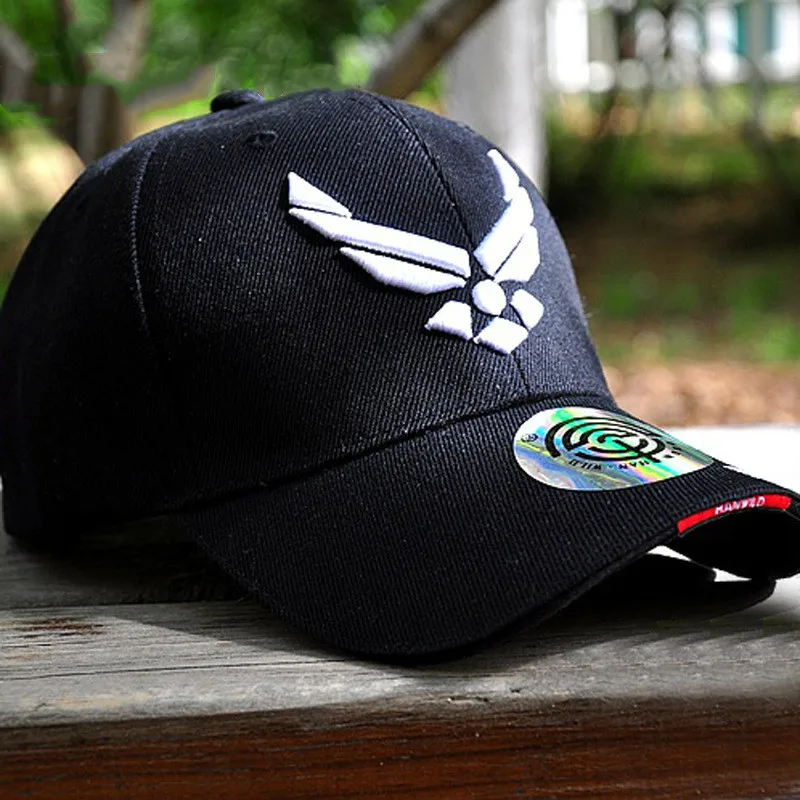 Тактическая Кепка US AIR FOREC бейсболка для мужчин Снэпбэк Регулируемая в стиле