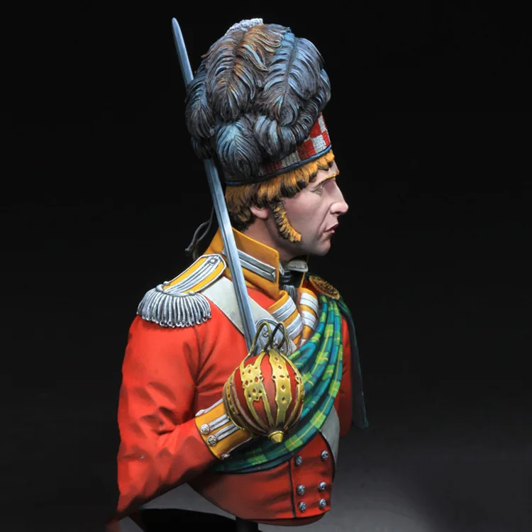 1/10 Смола Бюст строительный комплект Гордон Хайлендер|Наборы для сборки моделей| |