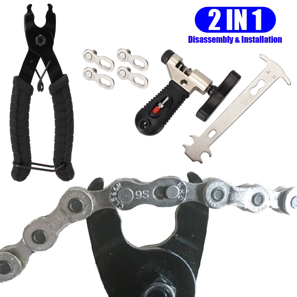 

Motorcycle Chain Breaker Splitter Cutter Clamp Repair Remove Tools For MTB Road Cycling Dirt Pit Bike Plier Bicycle Accessories