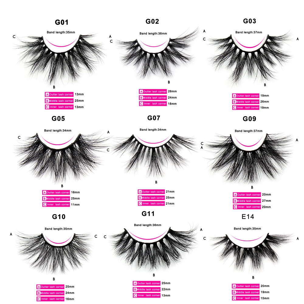 Накладные ресницы AMAOLASH 25 мм мягкие норковые без жестокости толстые длинные 3D