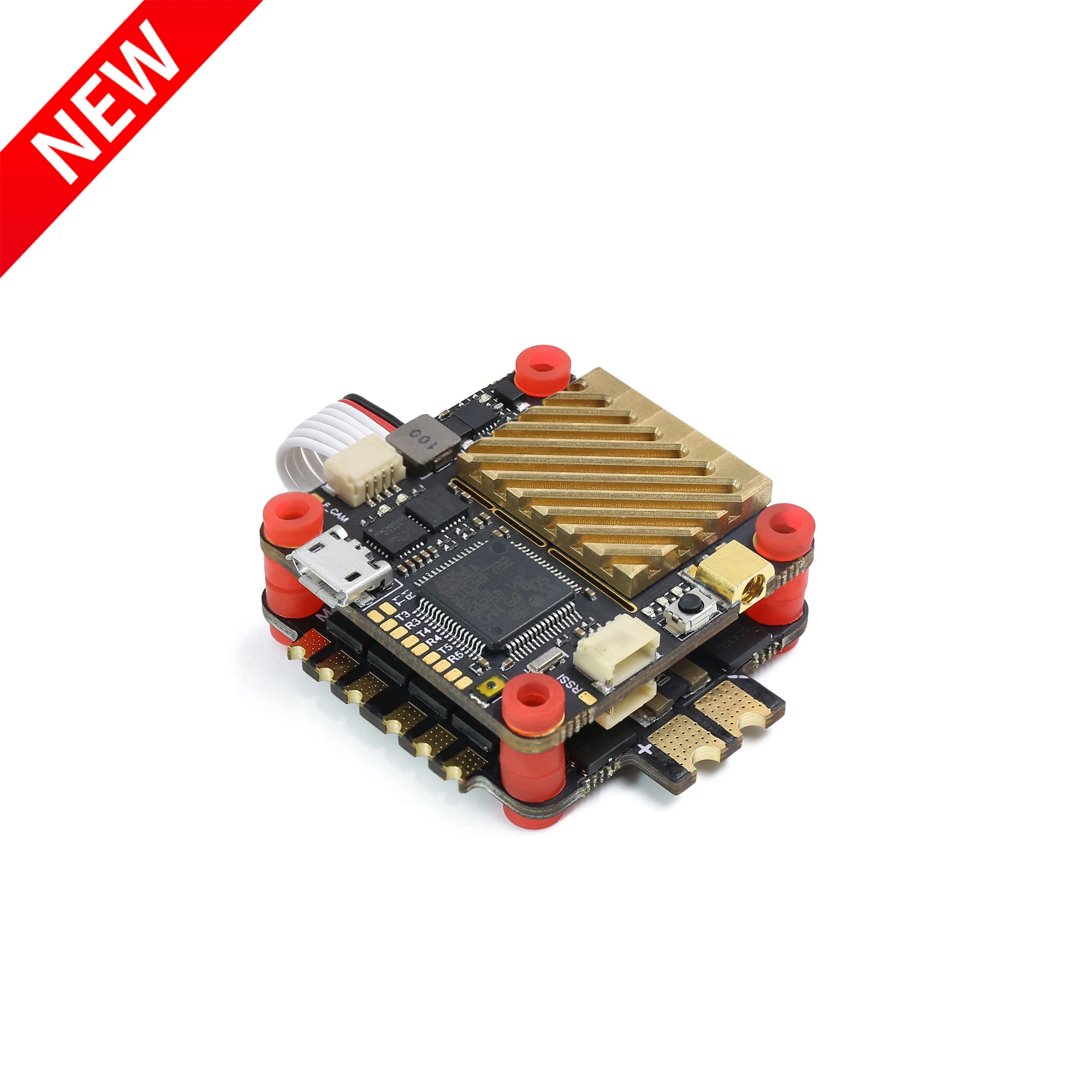 Новое поступление GEPRC SPAN-F722-VTX BLheli_32 50A ESC F722 управление полетом Betaflight 50A BLHELI-S 4в1 ESC 600 мВт VTX для дрона FPV