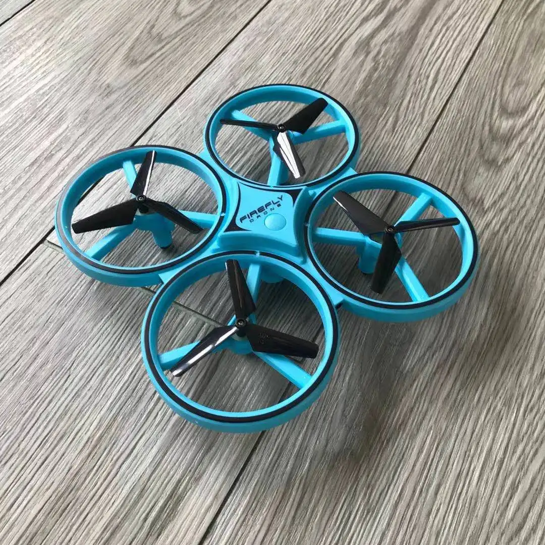 

Mini Watch RC Drone Sensing Gesture infrared Induction Quadcopter Intelligent Remote Control LED ufo Helicopter dron Kids Toys