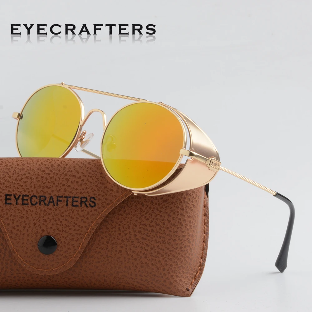 EYECRAFTERS Новые мужские и женские модные очки металлические винтажные готические