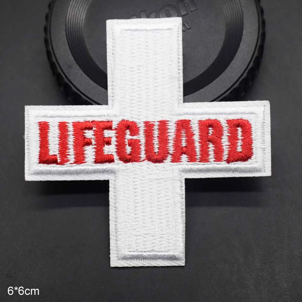 Lifeguard патчи для одежды с вышивкой наклейки