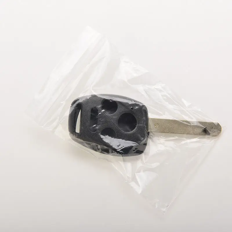 Новый 4 кнопки 3 + паника дистанционный ключ чехол в виде ракушки для Honda 2003 2008 2009