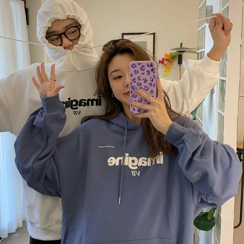 

Fashion Brand Oversize Sweater Women's Spring and Autumn Loose Bf Idle Style Ins Early Autumn Top Couple Best-selling Jacket.