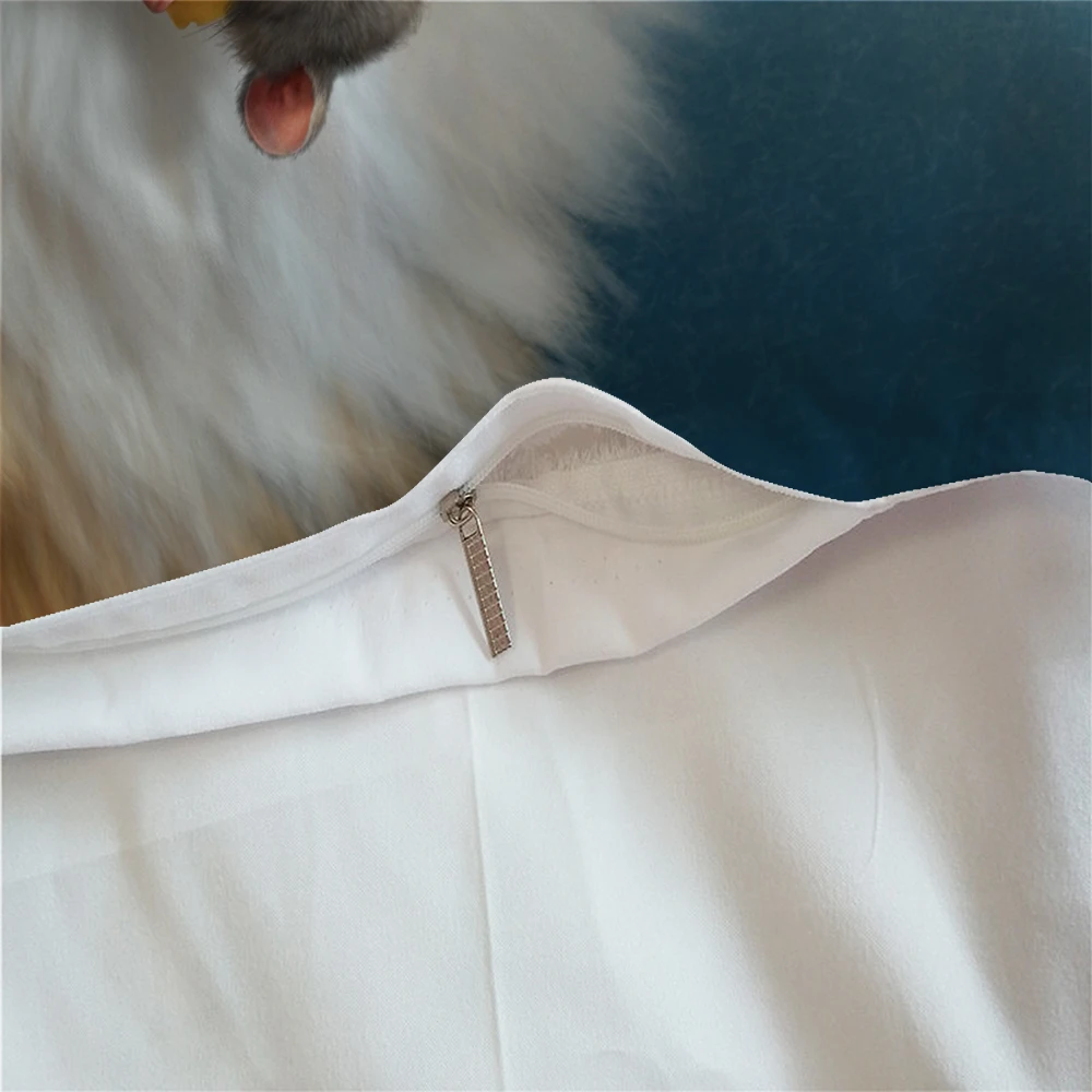 

3D Cat and Dog Bedding Sets 2/3 Pieces Cartoon Animals Duvet Cover Set Twin King Queen Bed Cover Set Pillowcase (No Sheets)