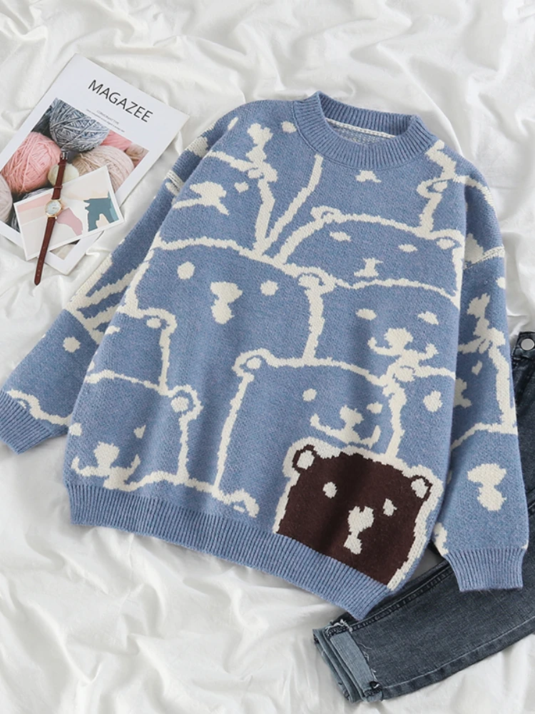 Недорогой женский свитер зима 2021 Новый Модный повседневный теплый Vt134 |