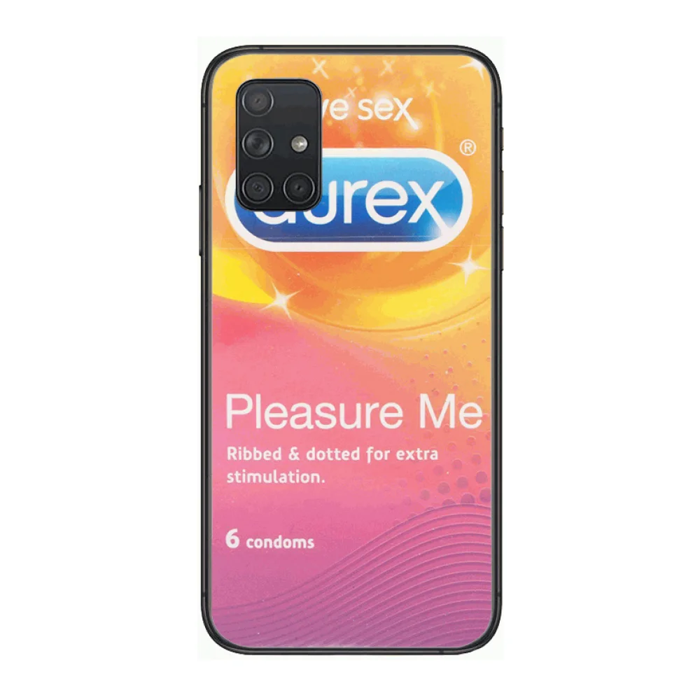 

Durex condom Phone Case Hull For Samsung Galaxy A 50 51 20 71 70 40 30 10 E 4G 5G S Black Shell Art Cell Cover