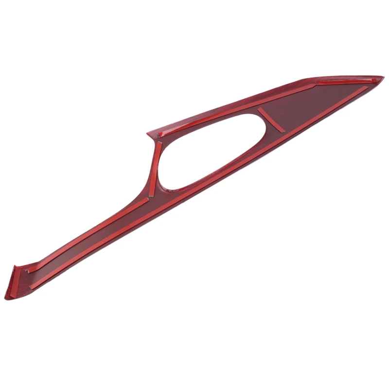 Внутренняя дверная ручка крышка чаши отделка красный персиковый цвет дерево для