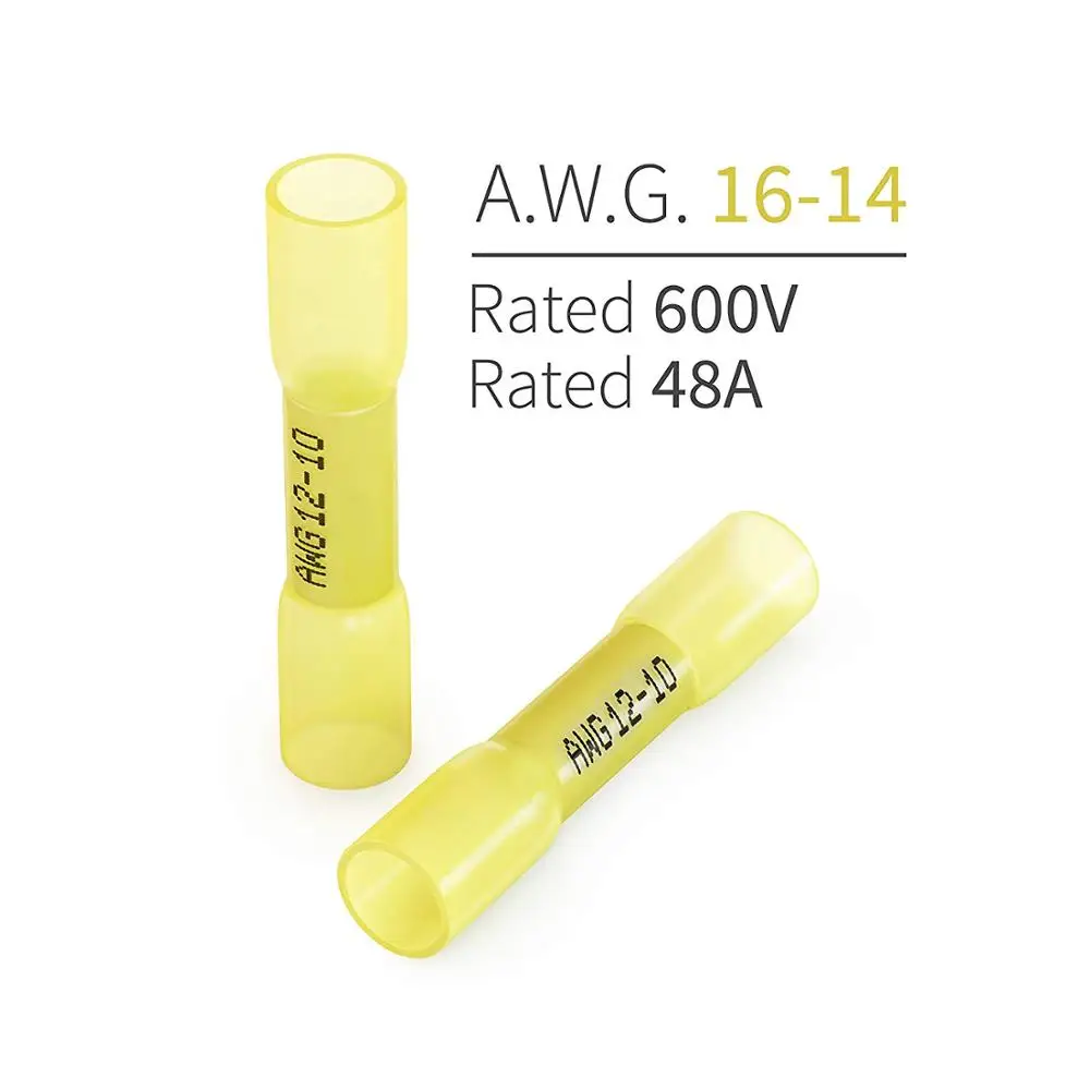 99 шт Смешанные Термоусадочные Припоя терминалы водонепроницаемый припой рукав