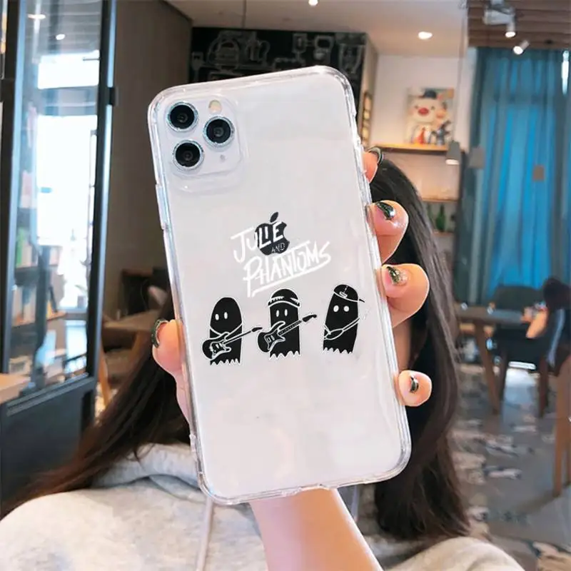 

Julie and the Phantoms Sunset Phone Case Transparent for iPhone 6 7 8 11 12 s mini pro X XS XR MAX Plus se cover funda shell