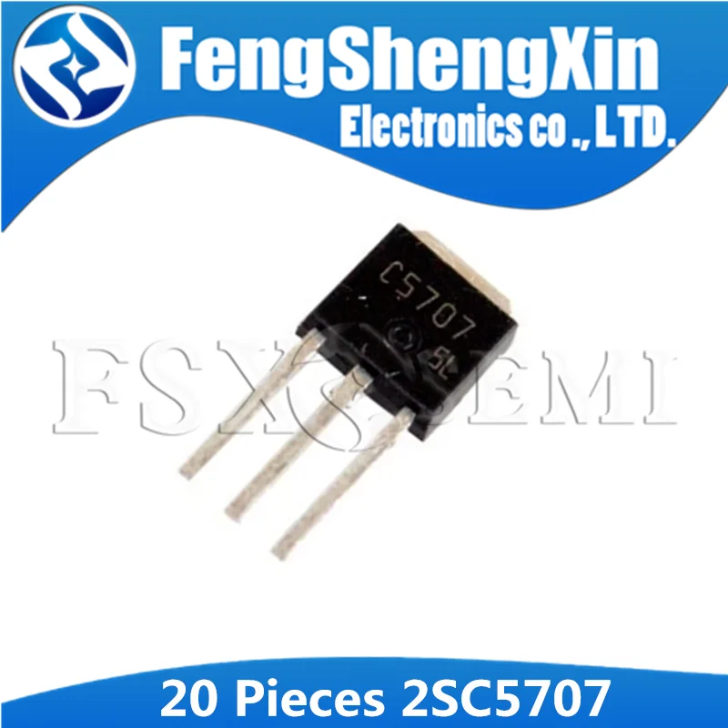 20 шт./лот Новый 2SC5707 C5707 TO 251 кремниевый NPN транзистор питания|transistor c5707|transistor
