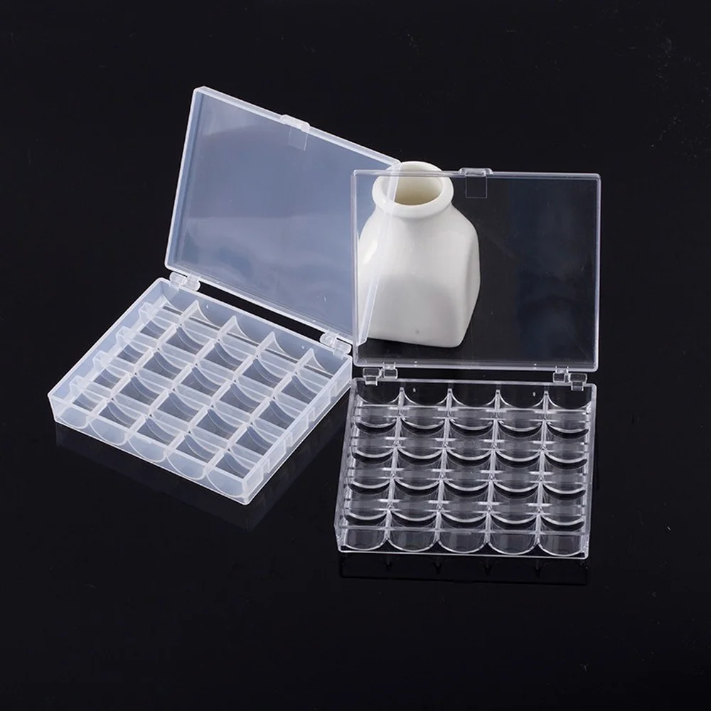 25 шт. пластиковые шпули для швейной машинки|Швейные инструменты и аксессуары| |