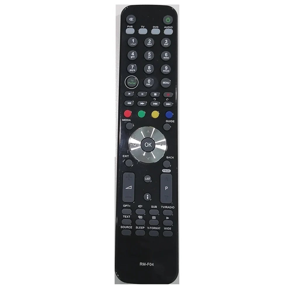 Фото Humax RM-F04 Пульт дистанционного управления для HD-FOX HDR-FOX T2 FOXSAT-HDR PVR Freeview + HD VHDR-3000S Контроллер декодера коробки RM F01 №1