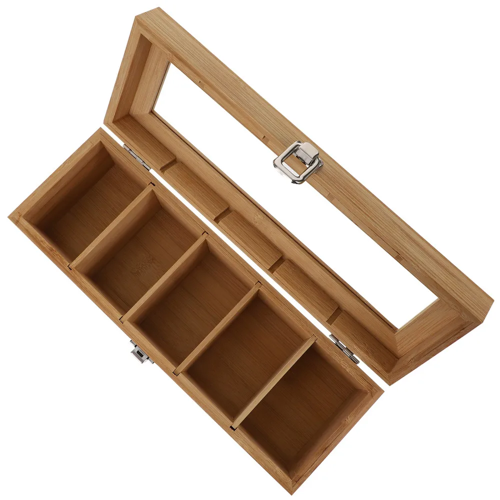 

1pc Home Sundries Storage Box Tea Bag Storage Containers with Lid and Lock