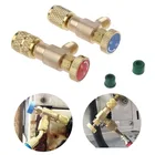 Медный предохранительный клапан для шланга R410A R22, быстроразъемный адаптер для кондиционера