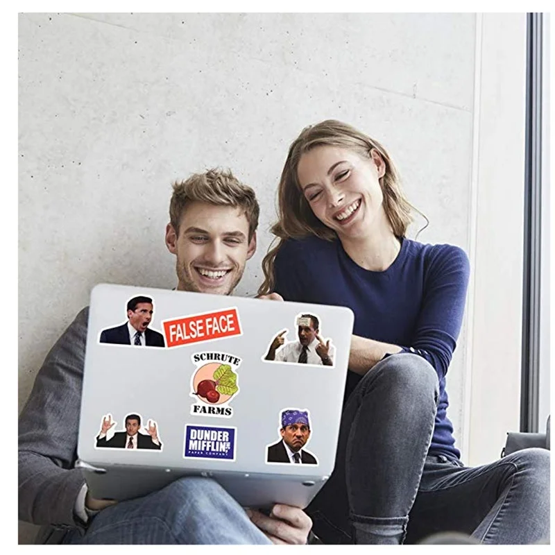 the office stickers 50pcs us tv show sticker scrapbooking stickers for notebook water bottle suitcase laptop phone guitar car free global shipping