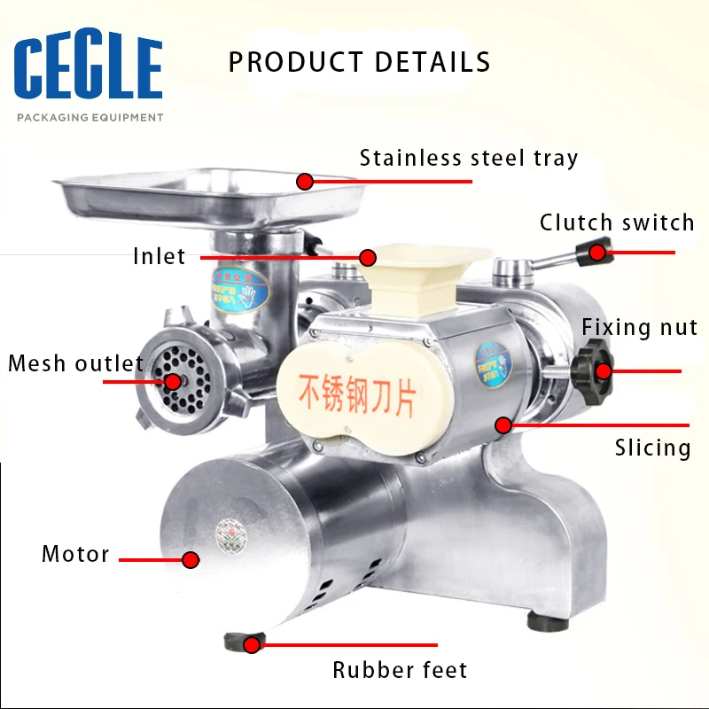 

Newly Multi-function meat grinder,food slicer machine