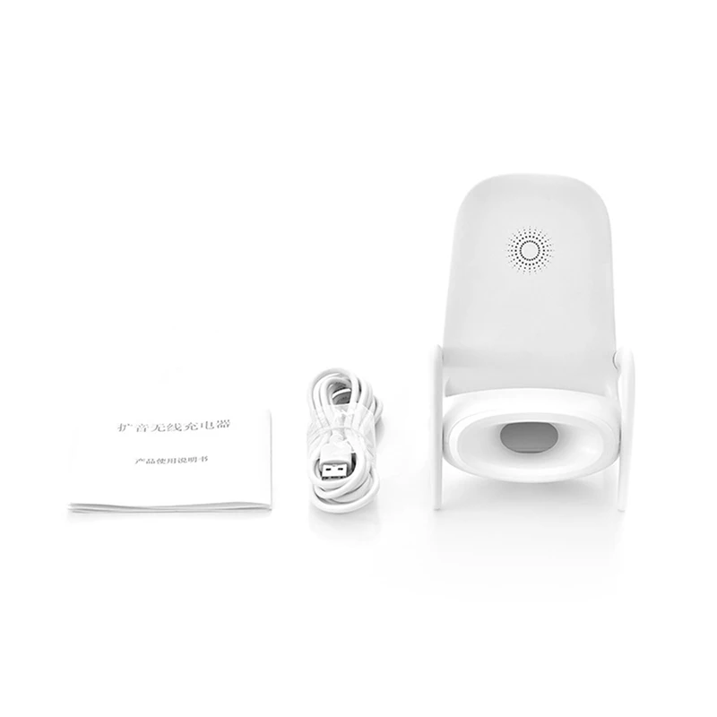 

Amplifier Wireless Charger Creative Mobile Phone Holder For Iphone 11 12 Pro Samsung A50 Xiaomi Wireless Charger 10W Fast Charge