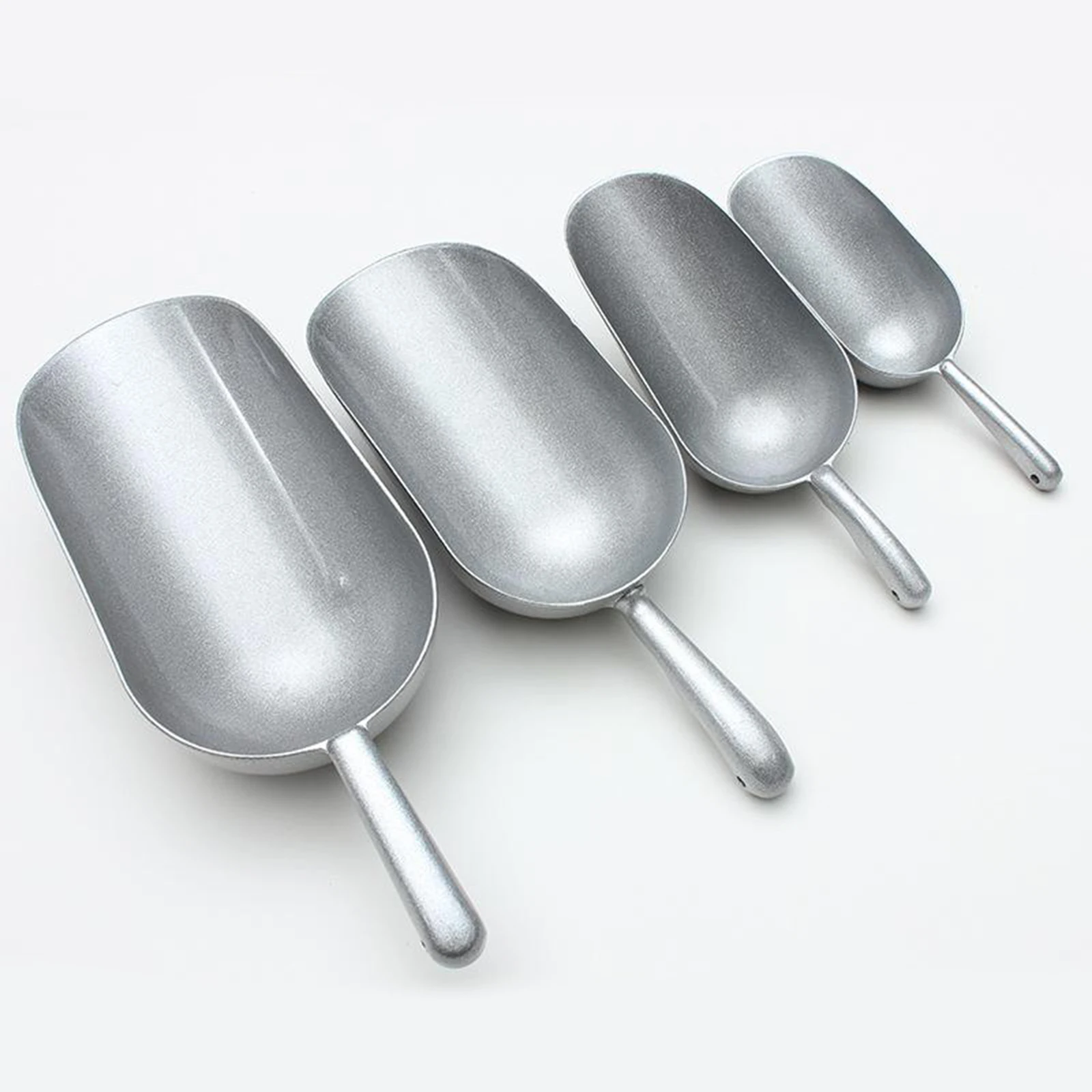 

Multipurpose Aluminum Alloy Ice Scoop for Bars Sugar Salt Spices Dry Goods