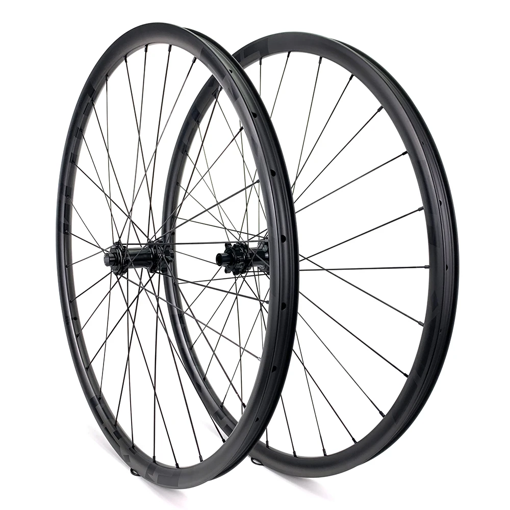 ELITEWHEELS 29er Mtb Углеродные колеса 27*24 мм ширина Hookless 28H XC горный велосипед Wheelset M11