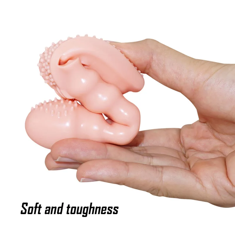 Вибраторы для пальцев секс-игрушки щетка стимуляции клитора Вибрирующая насадка