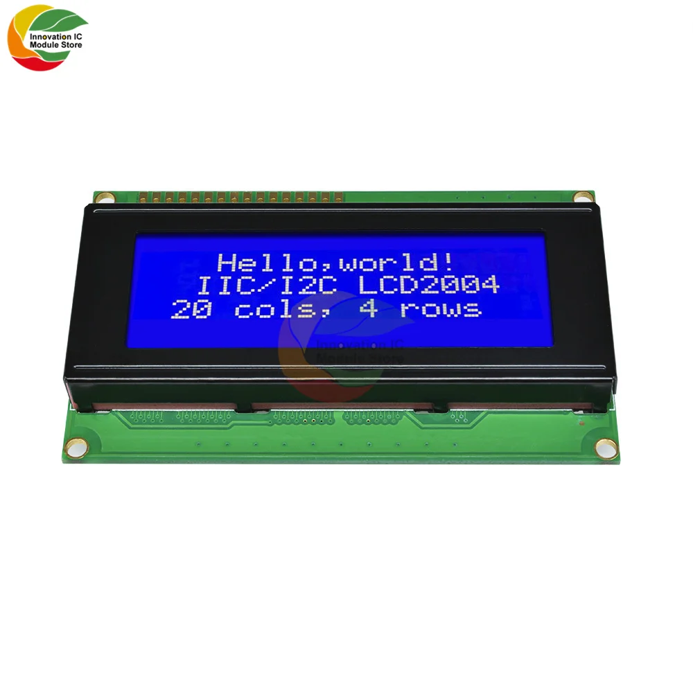 

Ziqqucu LCD2004 Module Blue/Yellow Character Yellow/Black Character Backlight for Arduino Uno R3 Mega2560 Raspberry Pi 5V