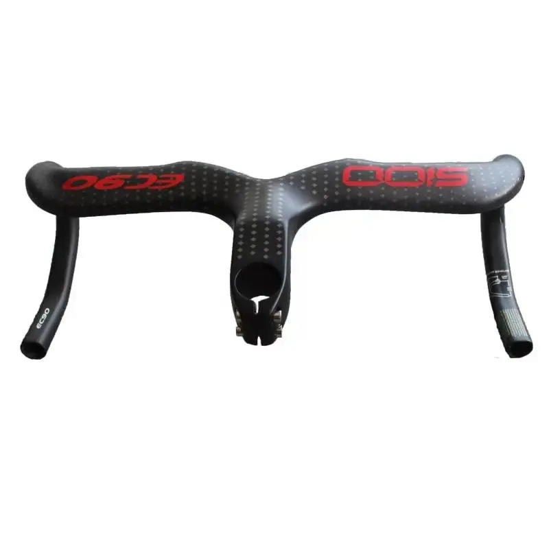 Pаспродажа Цельная ручка из углеродного волокна, дорожная интегрированная ручка, цельный руль, руль из углеродного волокна, велосипедная ручка