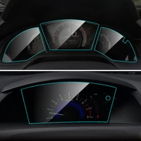 car instrument panel screen protector tpu film for honda civic interior dashboard membrane protective film auto car accessories