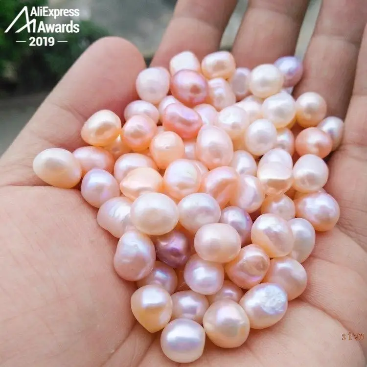 Серьги из серебра пробы с пресноводным жемчугом | Украшения и аксессуары