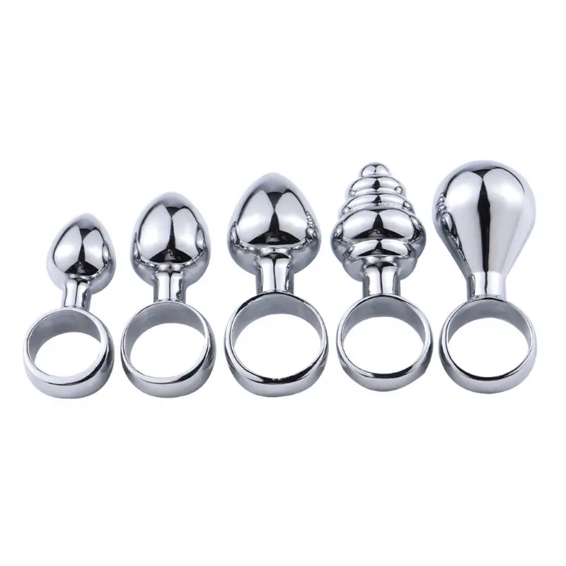 1 шт. Анальная пробка из нержавеющей стали бусина стимулятор секс игрушки