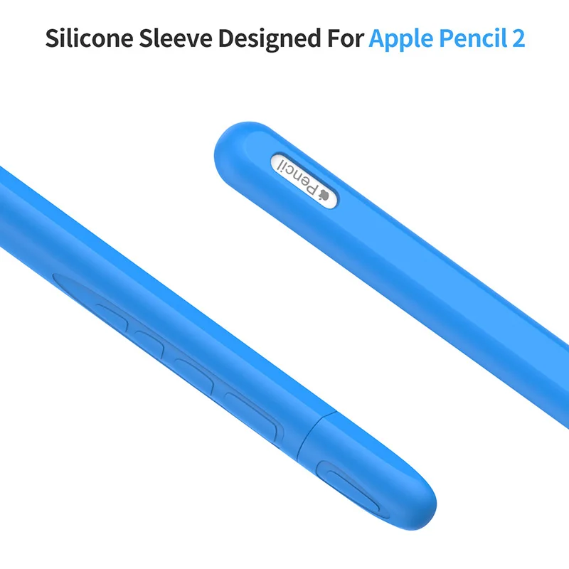 1 шт. насадка на карандаш держатель силиконовый чехол для Apple Pencil 2 подставка держатель для iPad Pro стилус Защитная Крышка нескользящая