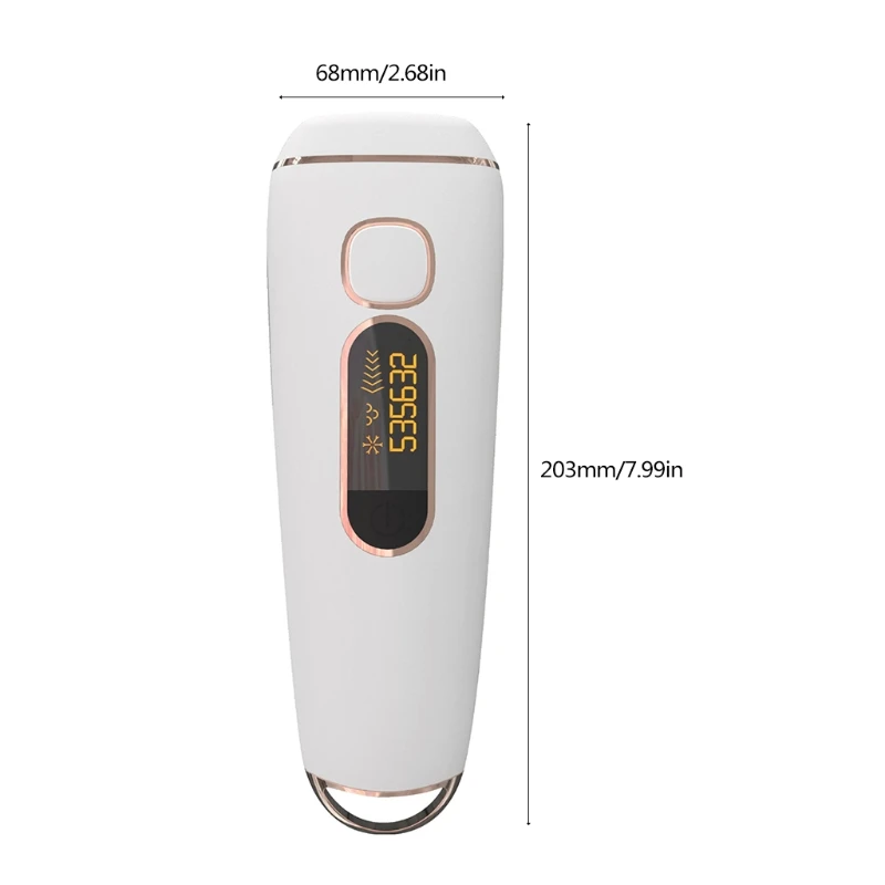 

808F Hair Removal for Women and Men, Permanent Painless Hair Removal System, Upgrade to Flashes, At-Home Hair Remover for Whole