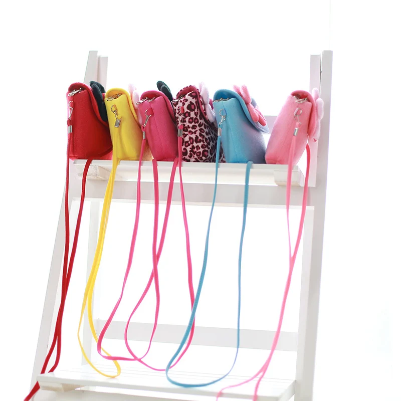 Детский плюшевый Цветок Сумочка маленький кошелек сумка подарки для маленьких