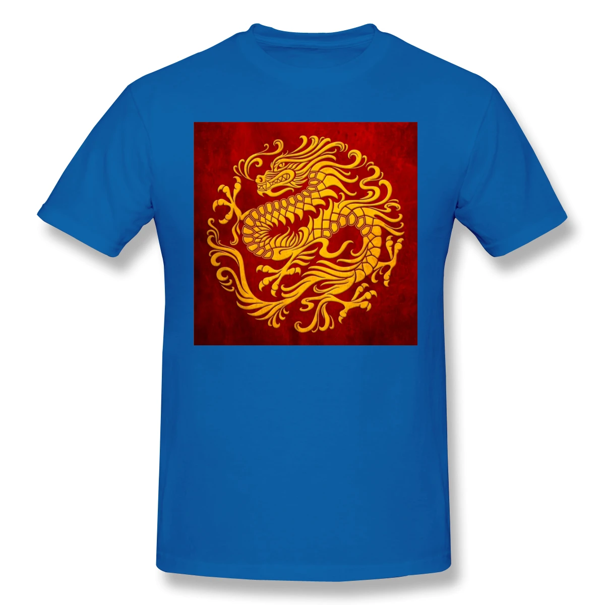 

Men's T-shirt Shirt Chinese Dragon Retro Print T-shirt Fashion Short Sleeve Harajuku Top Apparel Men's Oversized Graphic T-shirt