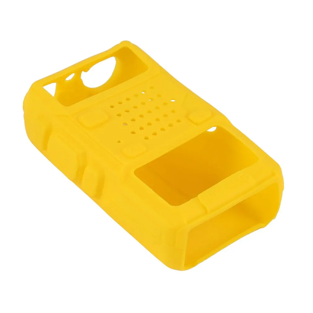Силиконовый резиновый чехол для Walkie Talkie защитный BAOFENG UV 5R двухстороннее радио F8 +