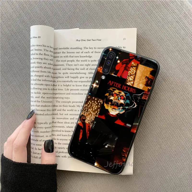 

The Weeknd After Hours design Phone Case For Samsung galaxy S 7 8 9 10 20 edge A 6 10 20 30 50 51 70 note 10 plus
