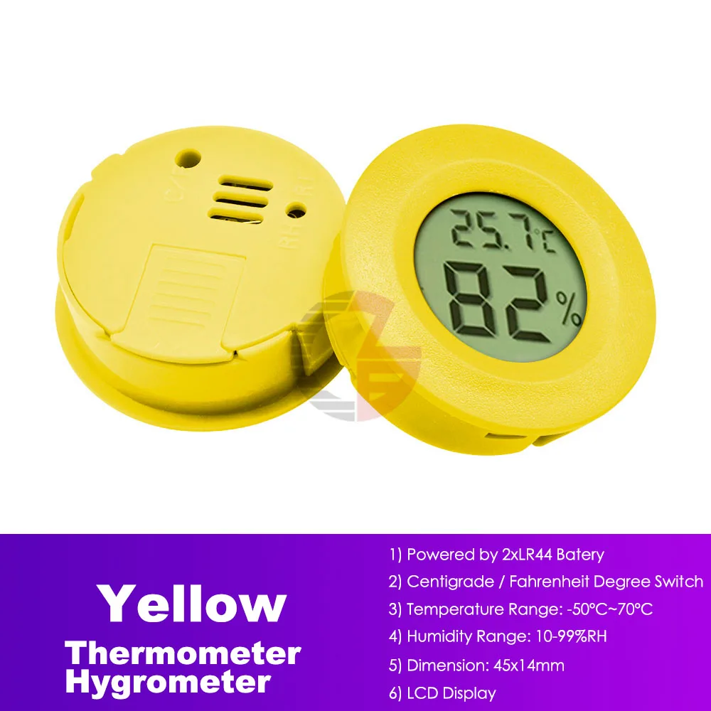 Цифровой мини термометр с ЖК дисплеем гигрометр датчик температуры и влажности