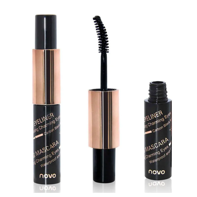 2 в 1 Водостойкая тушь для ресниц с эффектом завивки |