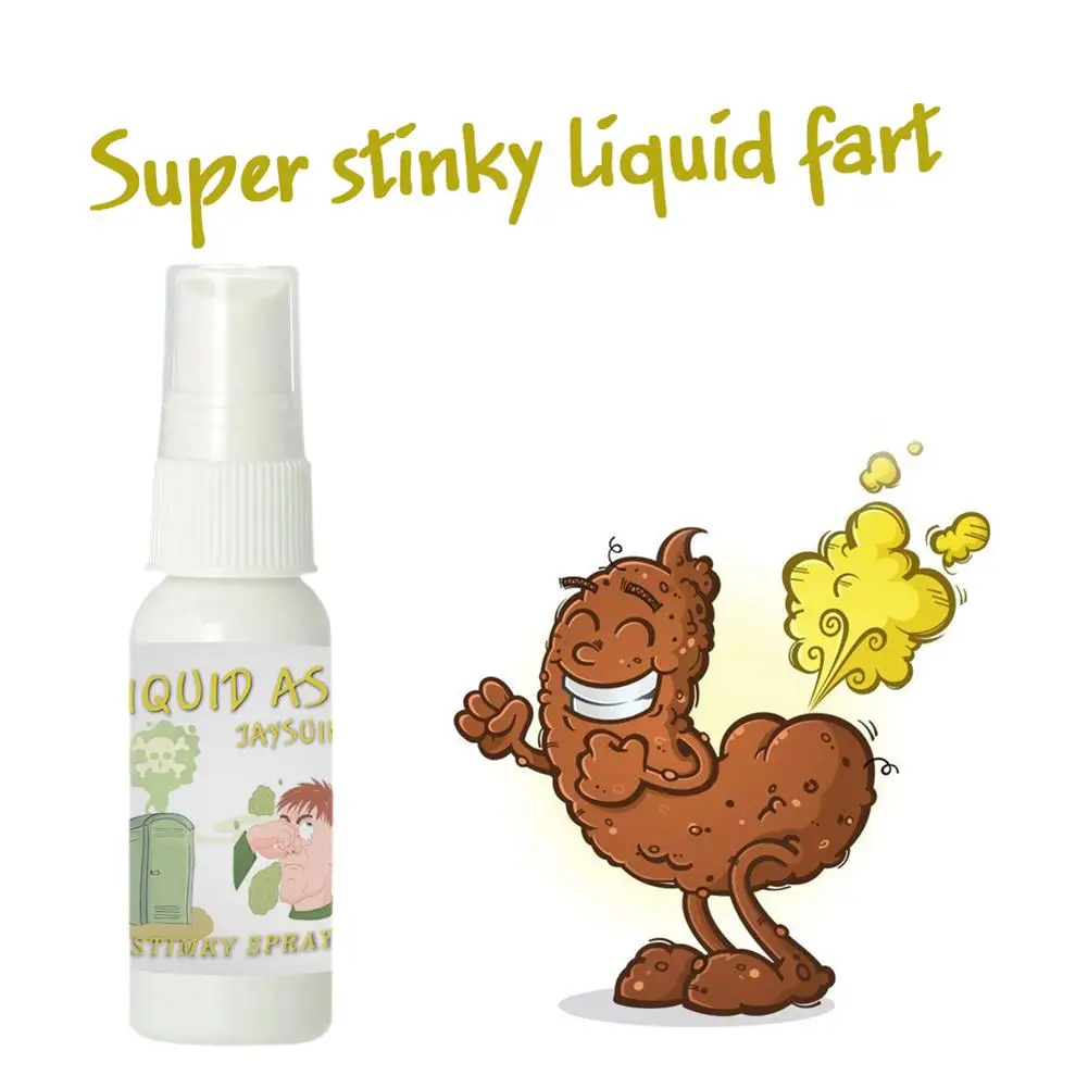 Новинка 30 мл жидкий пердетский кляп розыгрыш спрей может вонять бомбой вонючий