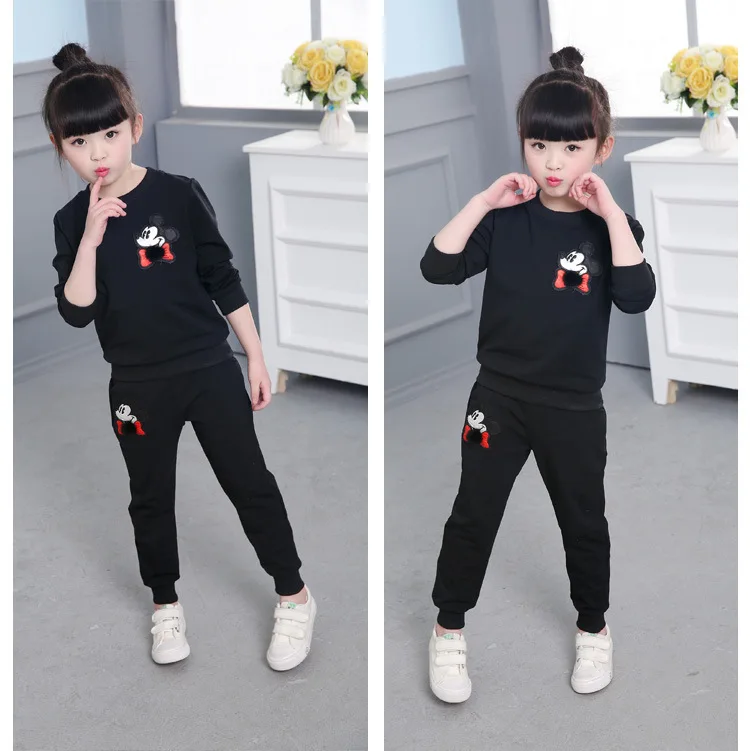 Костюм с Минни Маус футболка Микки Маусом Спортивная Повседневная Удобная
