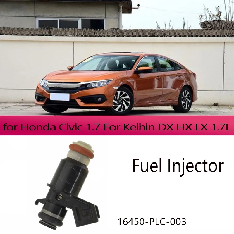 Топливный инжектор 16450-PLC-003 16450PLD003 для Honda Civic 1 7 Keihin DX HX LX 1.7L 2 шт. | Автомобили и