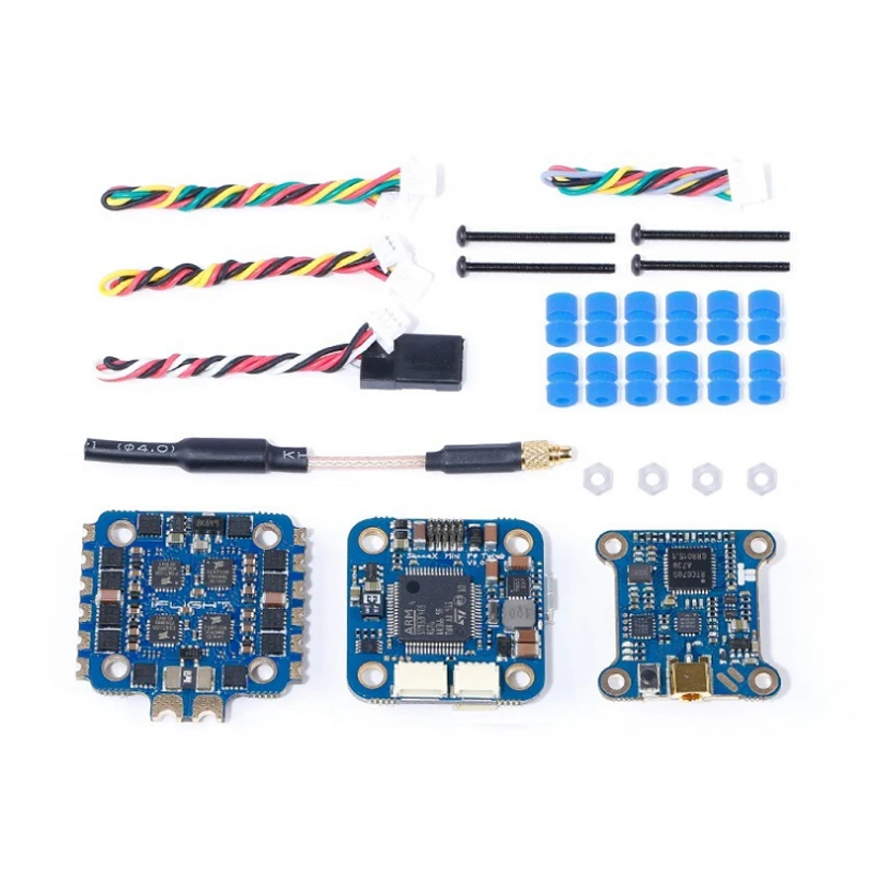 

iFlight SucceX F4 V3 Mini Flight Controller 35A Blheli_32 2-6S ESC 5.8G Dual Gyro 500mW Smartaudio VTX for RC FPV Racing Drone