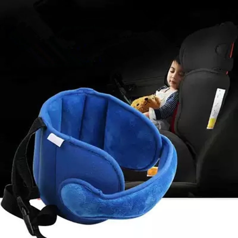 Asiento de coche ajustable para Beb&eacute; y Ni&ntilde;o, soporte para la cabeza, almohada fija para dormir, protecci&oacute;n para el cuello, corralito de seguridad, reposacabezas-2